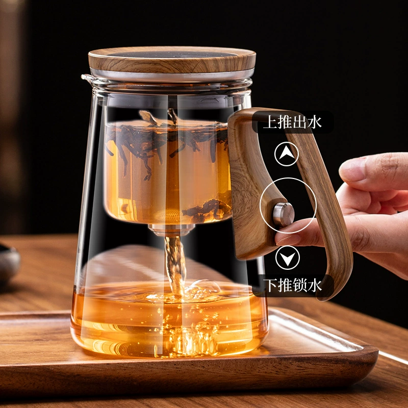 Elegant Cup Teapot Magnetic Tea Maker Tea Water Separator Pot Tea Separator Cup Tea Maker Tea Set Set Shipping
