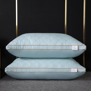 Pillow Core Set, a Pair of Adult Household Ultra-Soft Single Pillows for Boys and Students, Non-Deformable Pillow Core Liner Fit