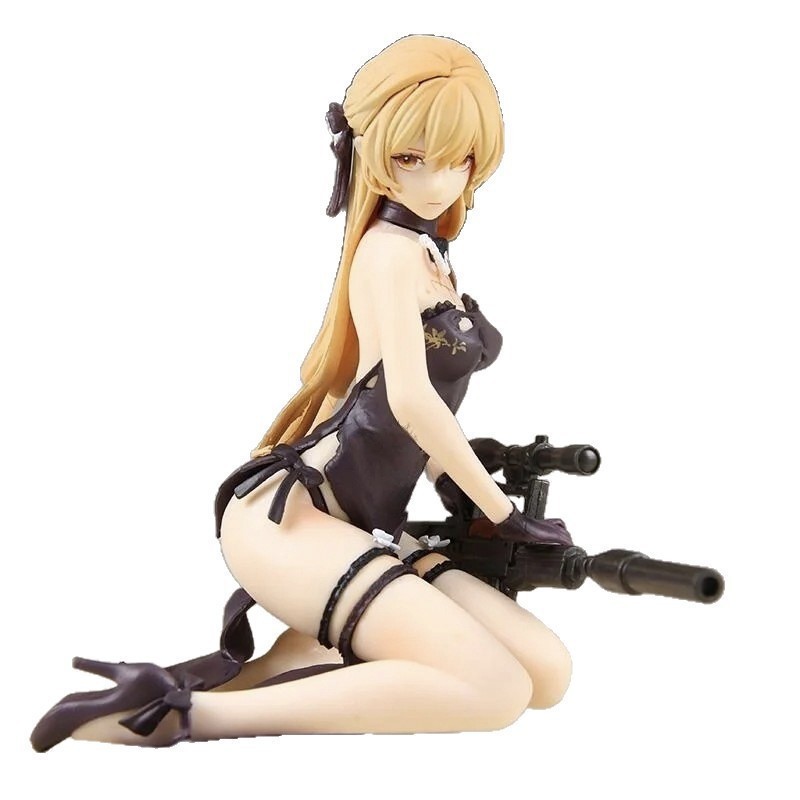 소녀전선 중상 자우심 피규어 PVC 애니메이션 데스크톱 장식 12cm
