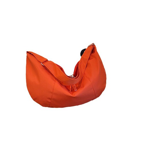 Retro Korean dumpling bag 2024 new style large-capacity simple casual bag, one-shoulder tote bag, women's hot sale cross-body