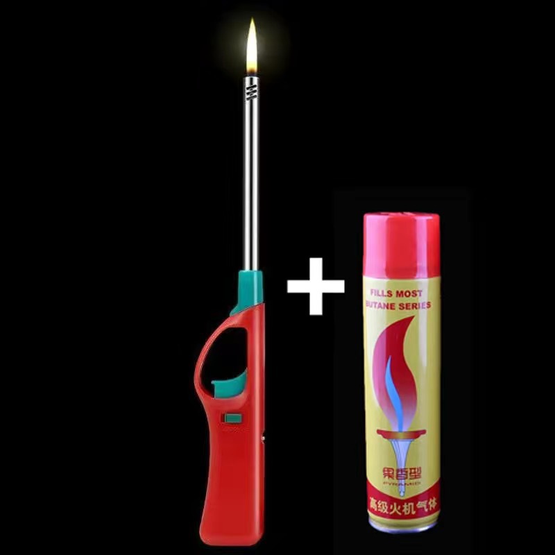 ignición encendedor electrónico de gas de disparo de llama cocina alargada encendedor de pulso