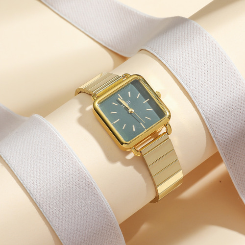 Fashionable INS-style artistic retro fresh Japanese-Korean style forest system versatile simple temperament student watch for women