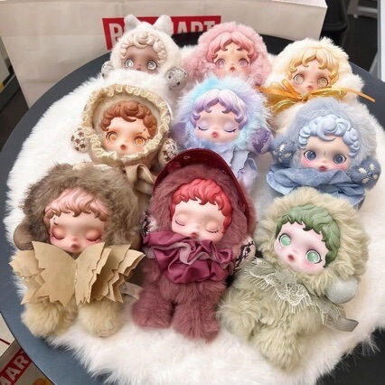 In-Stock Skullpanda Light Garden Series Sp Winter Movement Second Generation Plush Doll Blind Box Pendant Gift