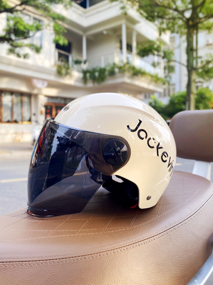 Electric Vehicle Summer Sunscreen Half Helmet - Universal