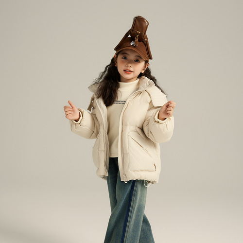 Pudding Haru  winter down jacket 85 down content 90 white duck down girls winter thickened down jacket