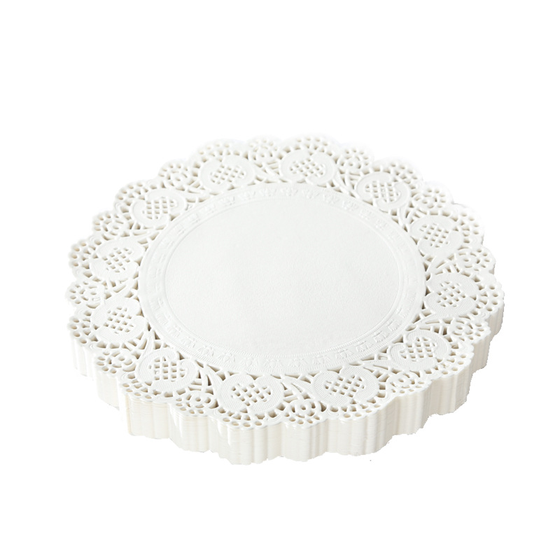 Papel para hornear, papel de fondo, papel de cocina, papel de absorción de aceite, papel de pastel de cocina, papel de almohadilla de pizza, papel de encaje, bandeja de papel image 6