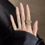 气质超闪时尚百搭蝴蝶指环