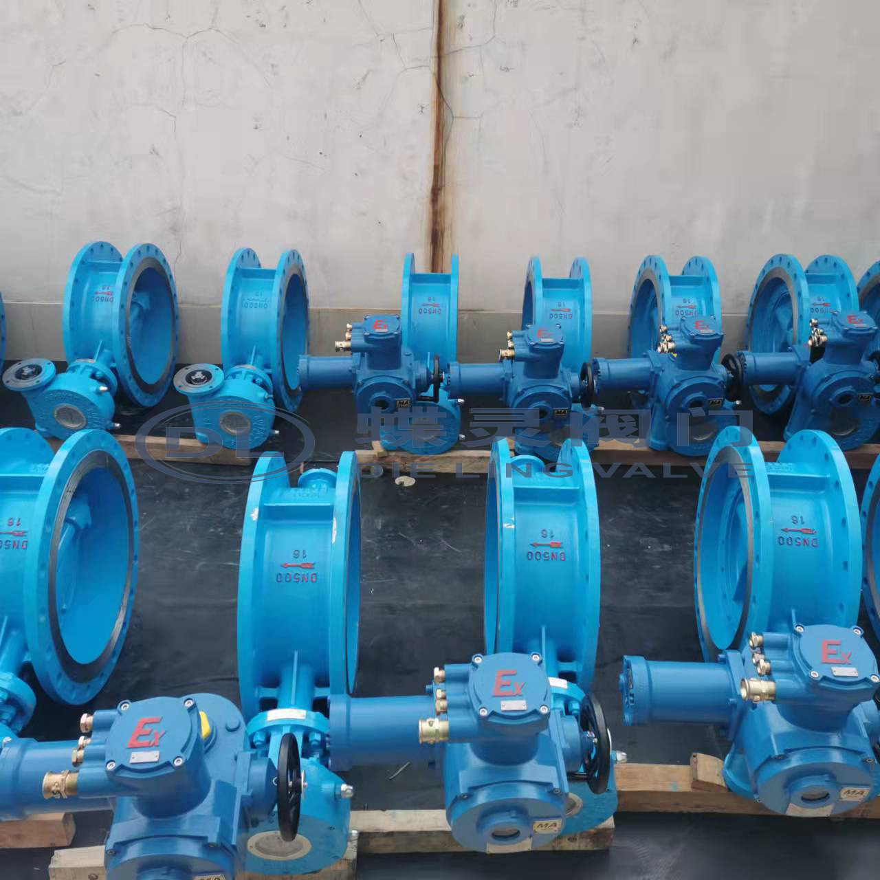 WSD94F-16C瓦斯蝶阀 DN150煤安矿用电动瓦斯专用阀 带有煤安证书