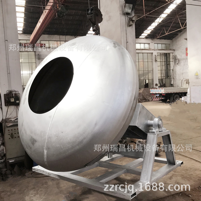 304不锈钢圆锅造粒机 陶粒砂造球机膨润土腐殖酸碳土粘土造粒