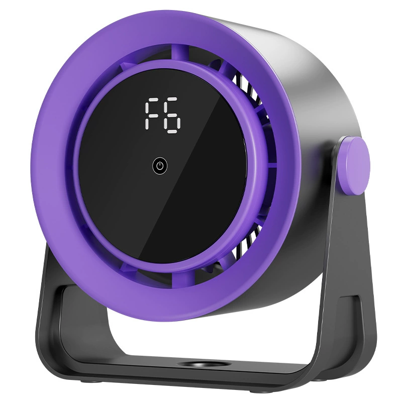 High speed table smart rechargeable air fan