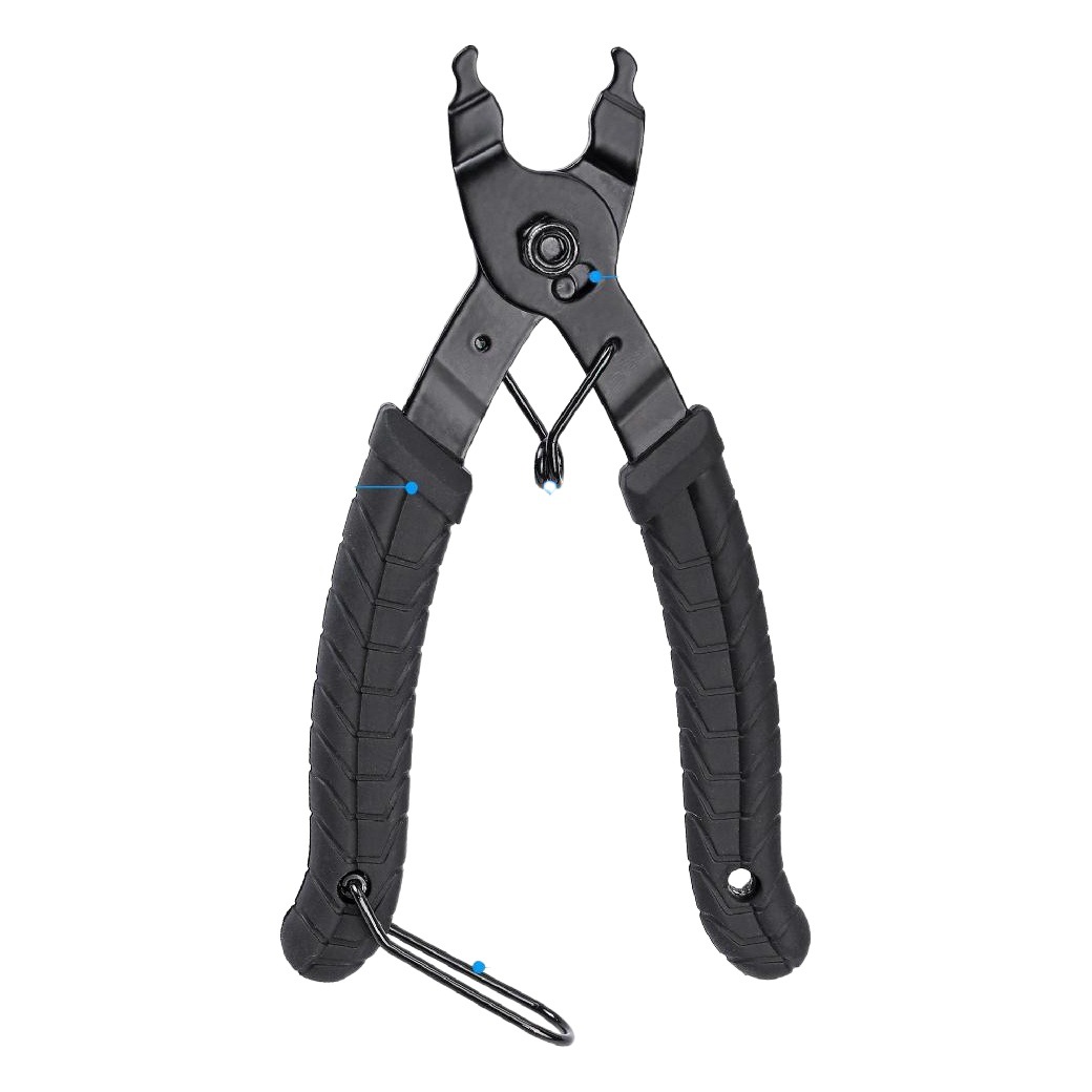 Herramienta de cadena de bicicleta de montaña cadena pinza cadena cortador cadena desmontaje herramienta hebilla mágica herramienta alicates