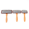 Large dog comb in pet comb, rotate hair removal combed cat comb to remove the floating hair needle comb, dog brush