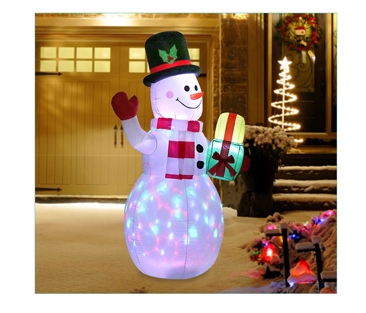 Navidad Estilo Simple Monigote De Nieve Tela Fiesta Atrezzo Decorativo display picture 4