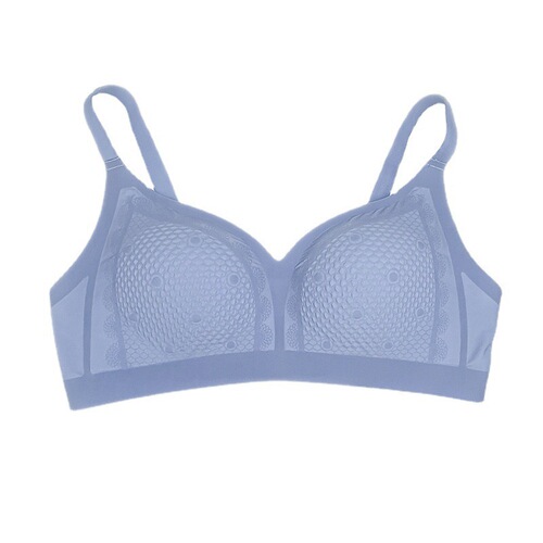 Invisible thin cup jelly strip underwear for women, small bust shaping, breast lifting, non-wire fixed cups, comfortable bra