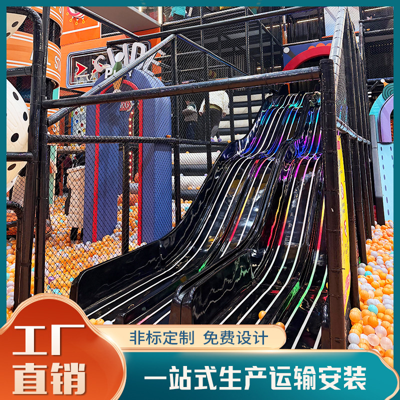 Millones de piscinas para niños indoor Fuerte travieso trampolín tobogan departamento de ventas instalaciones de atracción no inflables