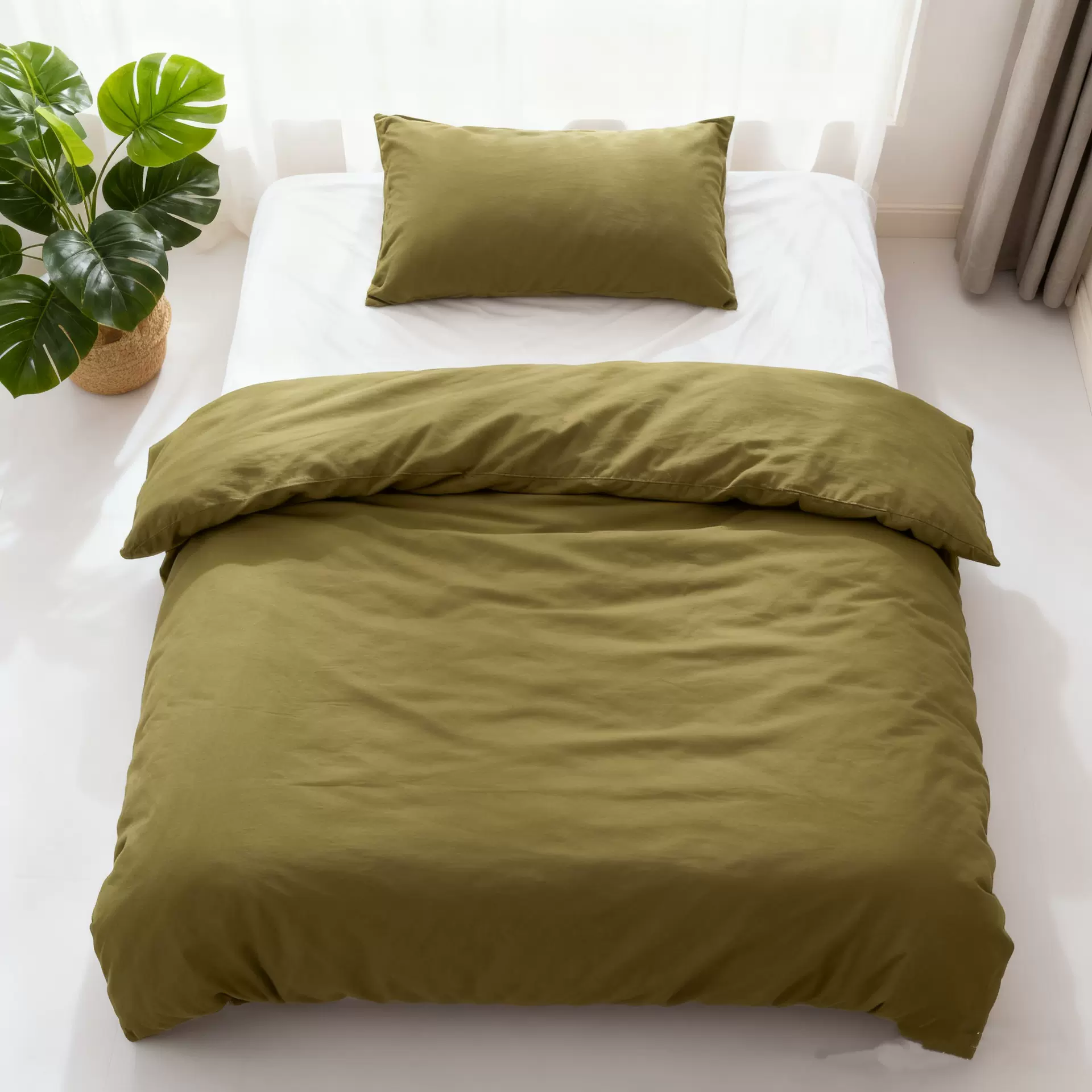 厂家批发军训棉被单人学生被军绿色三件套纯棉被子救灾棉被热熔被