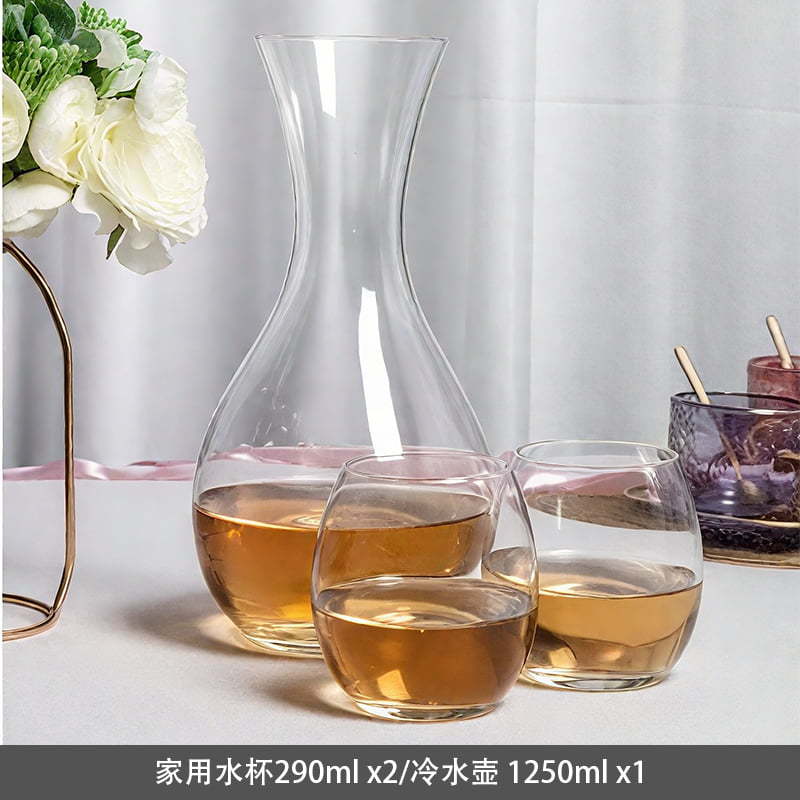 Caja de regalo de tazas de cristal de importación checa, tazas de vino caseras, tazas de alto pie, tazas de vino, juegos al por mayor image 7
