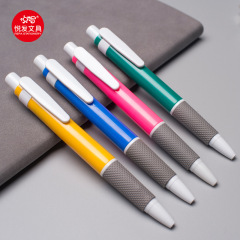 スポット520ボールペン印刷ロゴビジネスオフィスギフトペンプラスチック押しオイルペン広告ペン卸売り