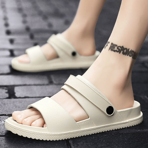 Beach shoes sandals men's  non-slip wear-resistant outer wear men's summer new one-to-one dual-purpose versatile sandals and slippers