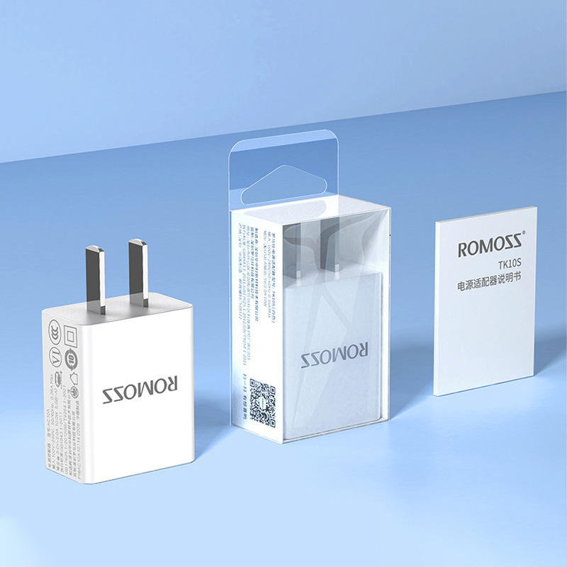 ROMOSS/ROMOSS 充電ヘッド 5V2A 急速充電ケーブル充電セット Apple QC 急速充電 10W 充電器に適しています|undefined