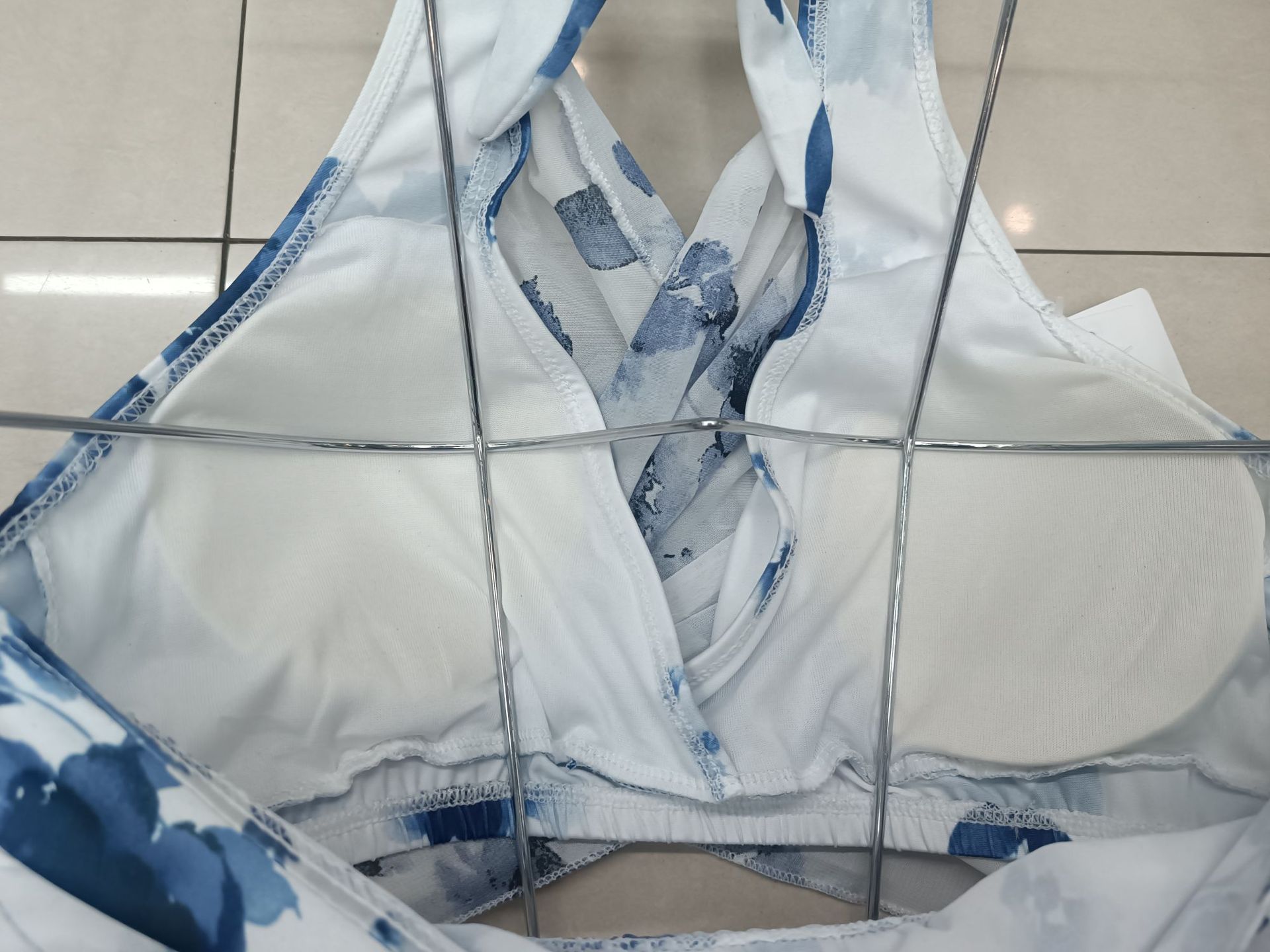 GraceChic Fresh Style Beach Vacation Hot Spring Swimsuit For Women, Three-Piece Set, European And American High-End Feel, New_voghion.com