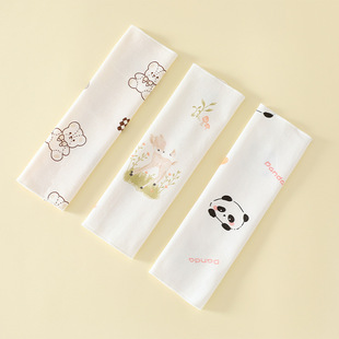 Children's cotton handkerchief for new born, eating bib for kindergarten, baby hygiene product for face washing for breastfeeding