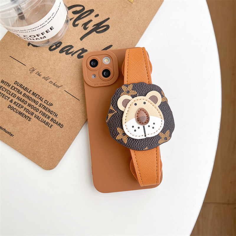 Cute Lion Pu Leather   Phone Accessories display picture 5