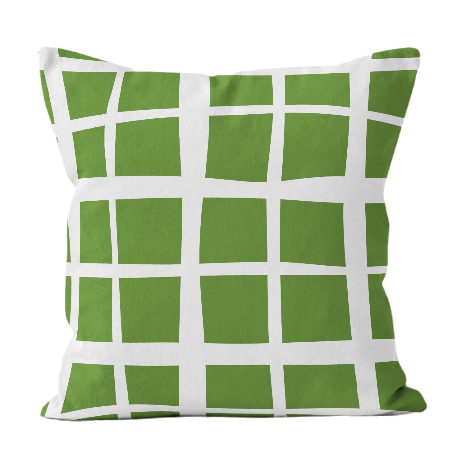 Simple amarillo verde abraza almohada nueva decoración cuadrada moderna sala de estar almohada de almuerzo de oficina almohada de protección de cintura