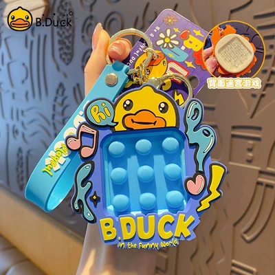 Car hanging, Pendant Cute Exquisite Resin Capybara - authentic-bduck-stress-relief-squeeze-toy-blue-opp-bag-packaging