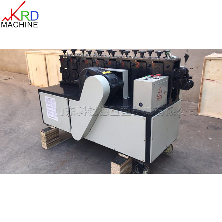 小型方管弯曲管材矫直机 4*6建筑管校直机 多用途建筑管保养设备