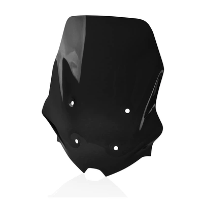 Motorcycle modification parts: Motorcycle front windshield - black