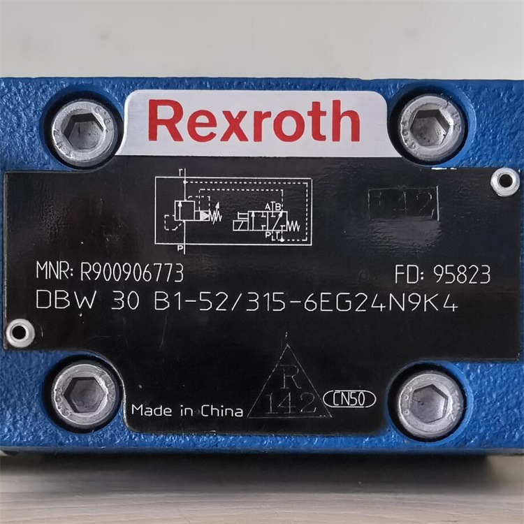 R900906773  DBW30B1-52/315-6EG24N9K4 # Rexroth//力士乐