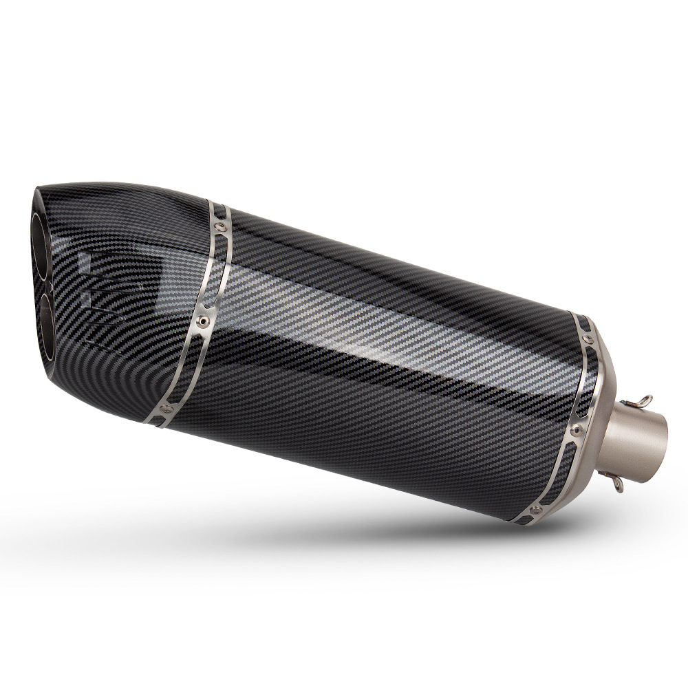 S7 shield motorcycle exhaust pipe universal exhaust tail section is commonly used in spring breeze 3000SR/ninja 650/pedal