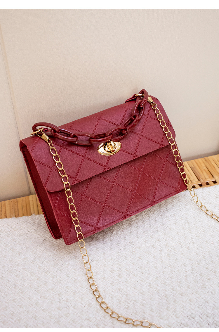 Mujeres Pequeña El Verano Cuero Sintético Elegante Bolso Cuadrado display picture 4