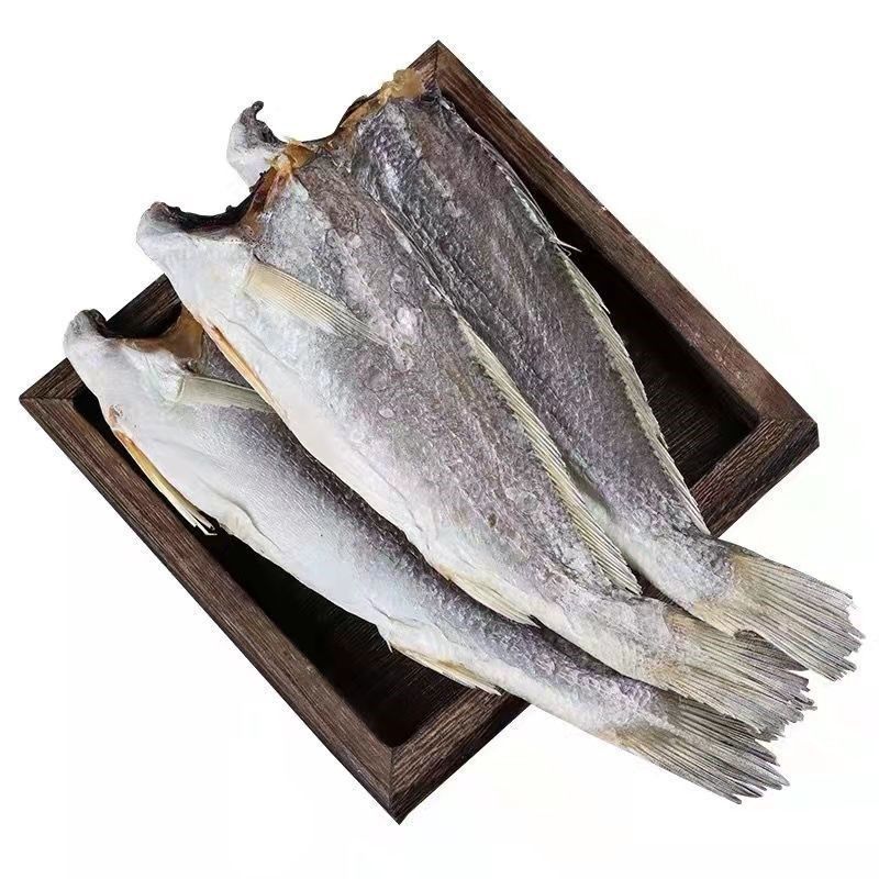 去头黄花鱼干小黄鱼咸鱼带鱼海鲜类干货批发鱼子山东特产咸香