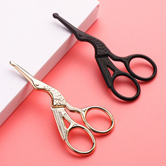 Round Tip Nose Hair Trimmer Stainless Steel Manual Non-Irritating Nose Safe Washable Beauty Eyebrow Makeup Eyelash Trimmer