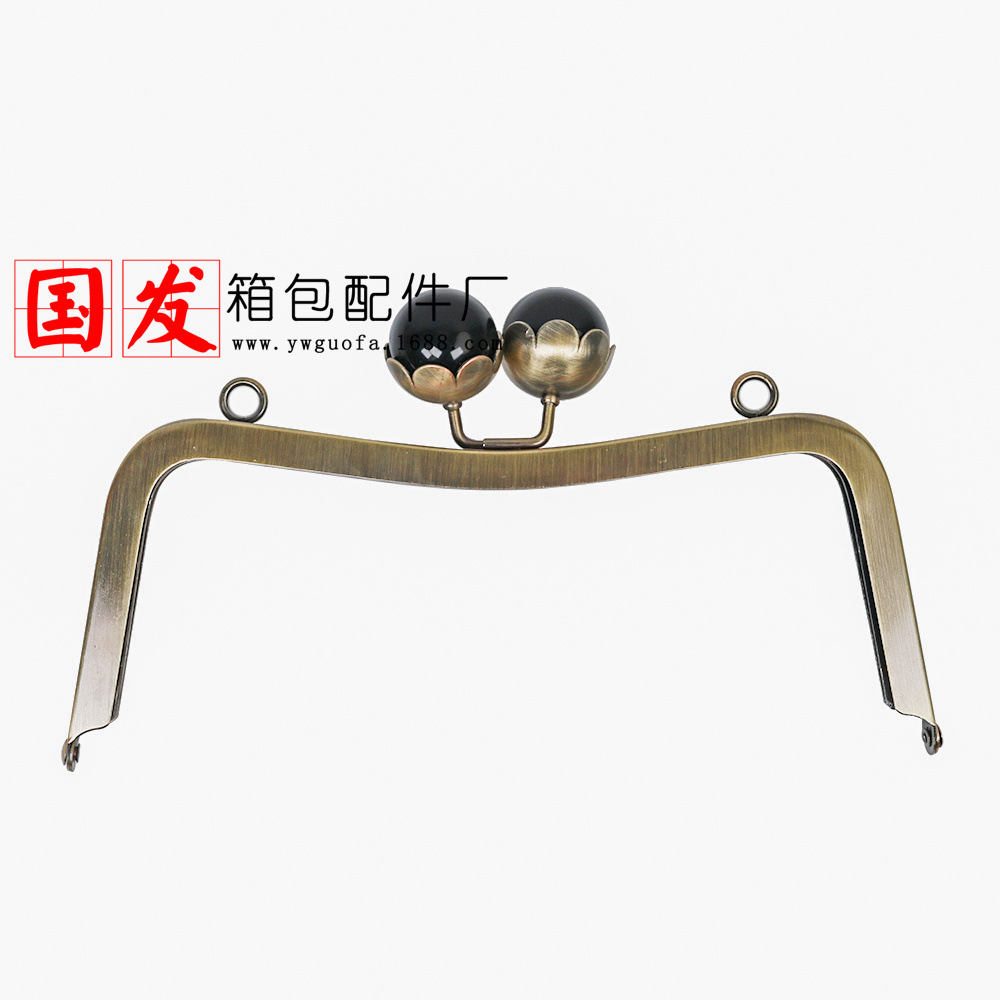 [agujero de tornillo] 20cm cintura cóncava perlas de loto brillante oro oro oro 25MM perlas al por mayor