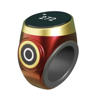 Cross-border S9 manual ring electronic counter visual counter touch digital display hand press charging smart X20