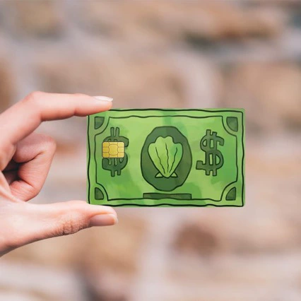 Amazon Borrowing Card Наклейка для кредитных карт Наклейка Индивидуальное покрытие Персонализированная банковская карта Минимальный заказ из 2 предметов