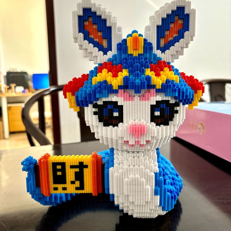 カピバラシリーズビルディングブロックおもちゃクロスボーダー卸売露店子供の教育組み立て装飾品立体パズルトレンディなおもちゃ|undefined