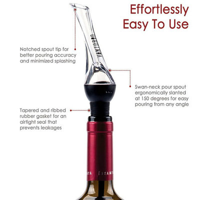 絲印定制啄木鳥倒酒器快速醒酒器紅酒倒酒醒酒器酒具禮盒加工印刷