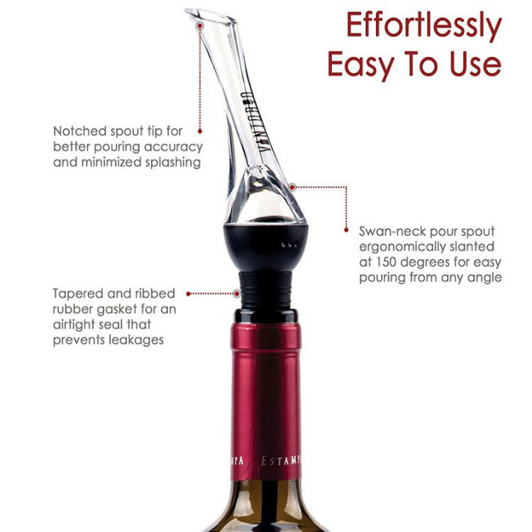 絲印定制啄木鳥倒酒器快速醒酒器紅酒倒酒醒酒器酒具禮盒加工印刷