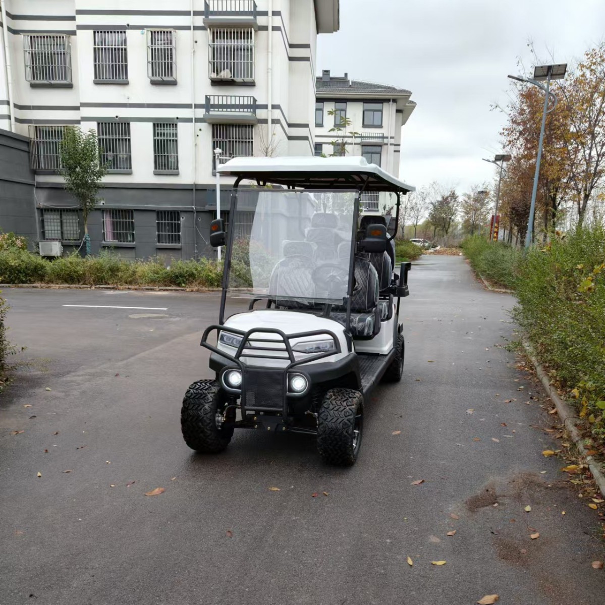 Xt Xiangtu Travel 6-Seat Golf Cart Scenic Spot Mobility Vehicle Tourist Sightseeing Vehicle Four-Wheel Electric Vehicle Family Vehicle