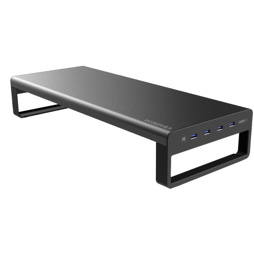 Vaydeer ciervos para monitor de metal elevada soporte pantalla portátil multifuncional USB inalámbrico