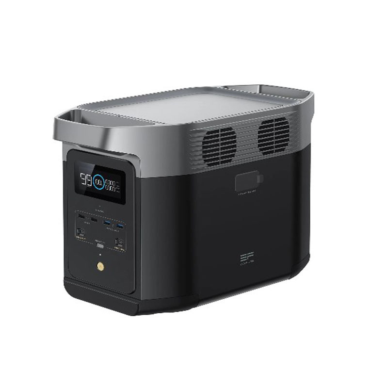 Zhenghao fuente de alimentación al aire libre ECOFLOW portátil móvil DELTA2max 2400W 2 grados batería de litio eléctrica rápida