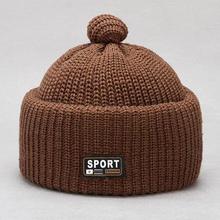 帽子男冬季中老年人毛线帽男士针织老人帽护耳加厚保暖爷爷老头帽