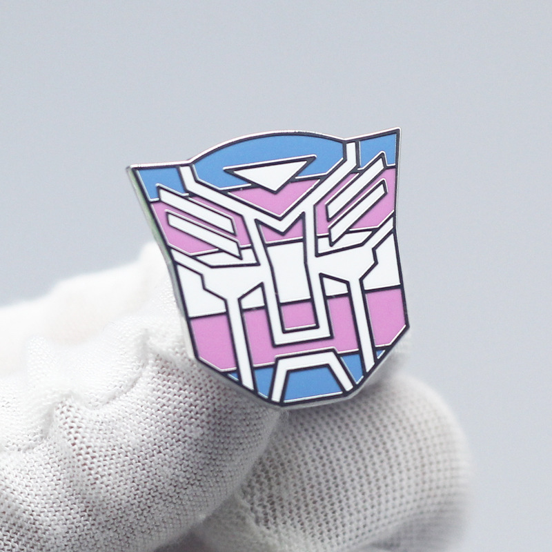 Transformers Autobot Movie Brooch Enamel Pin Backpack Accessories Decorative Badge