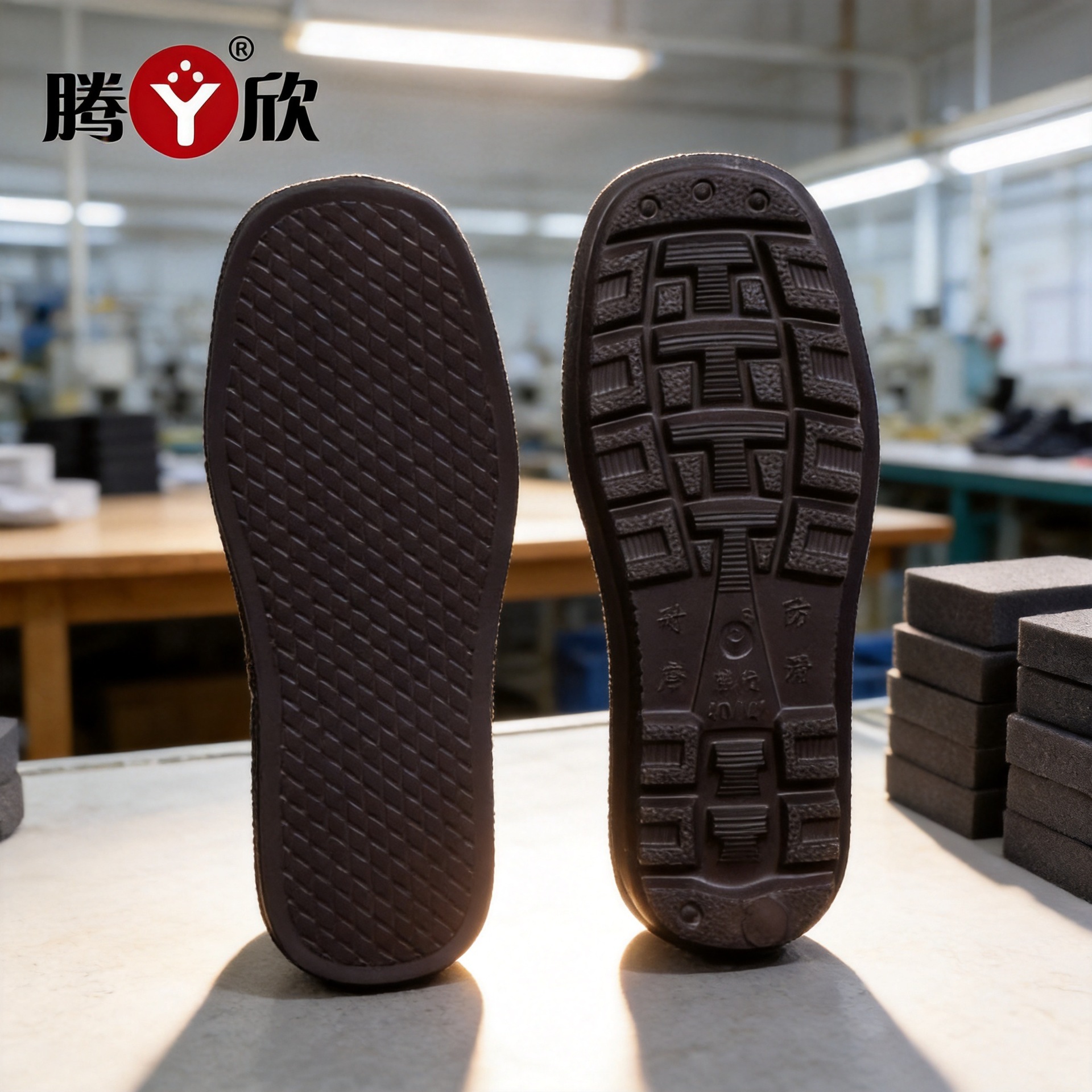 Tengxin A06 Slippers, Brown, One-Piece Molded Soft and Lightweight Handmade Wool Knitted Slippers, Cotton Shoes.