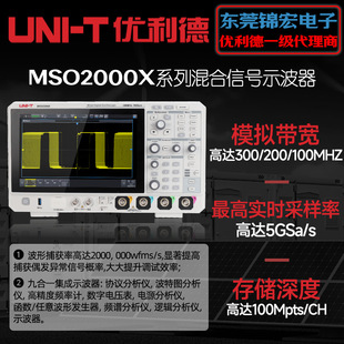 ������MSO2000Xϵ�л����̖ʾ���� �߲ɘ��ʾź�һ����ʾ����