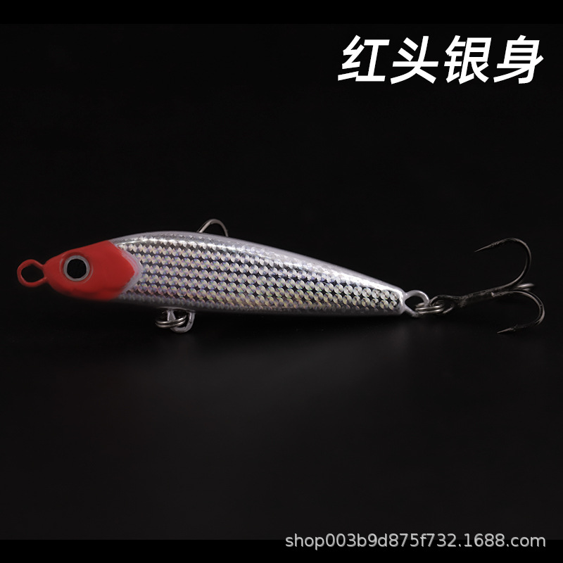 Red Head and silver body